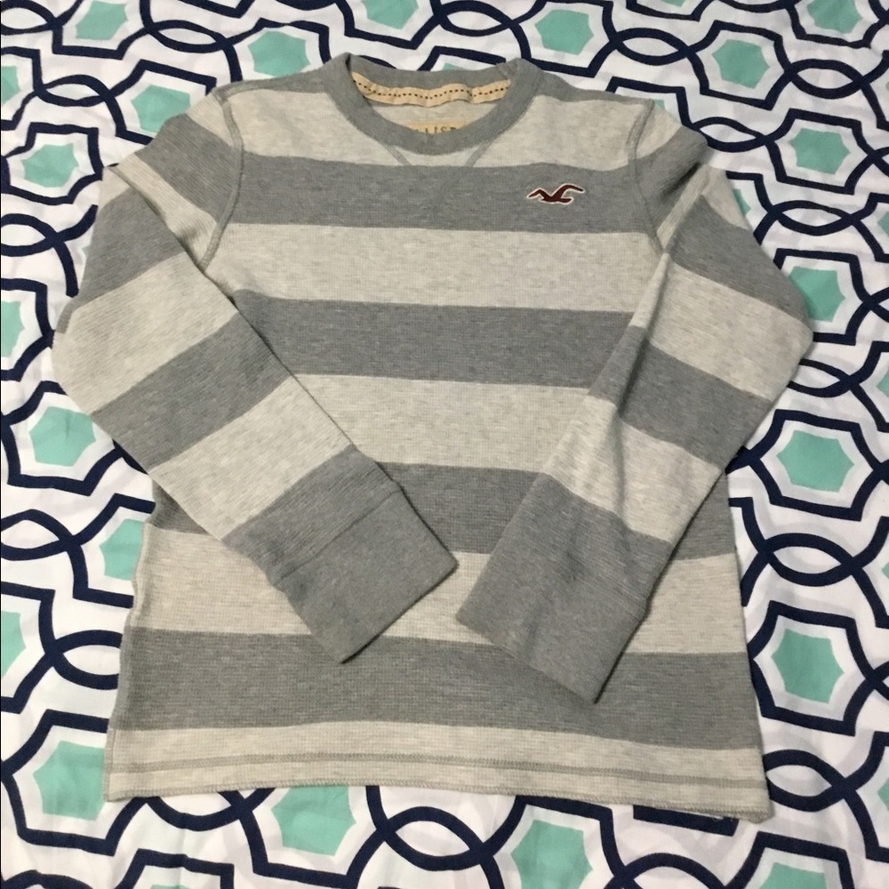 Hollister Thick Thermal Long Sleeve Top